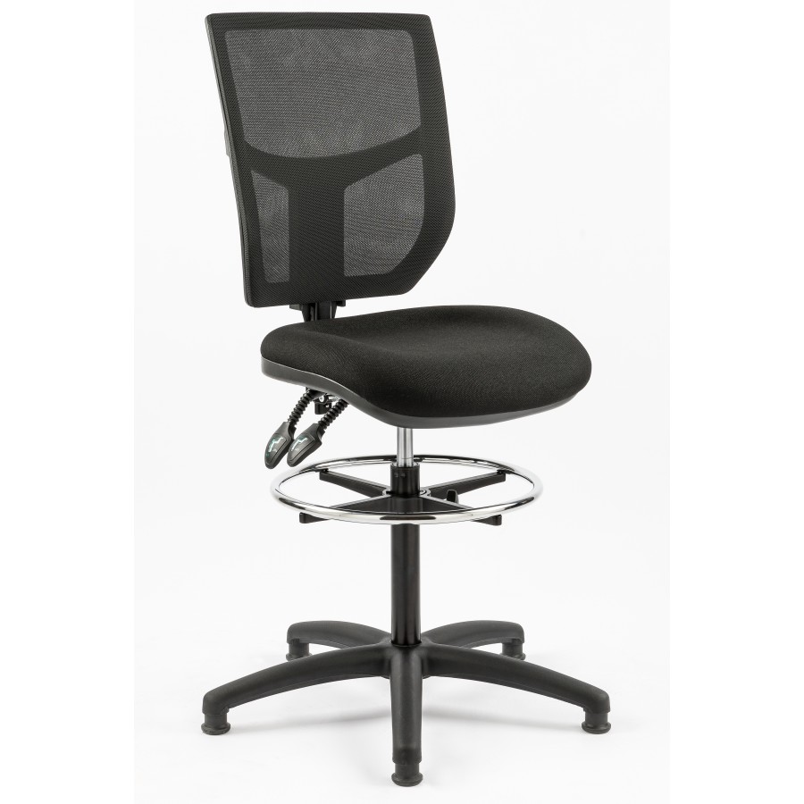 Ergo Line Mesh Draughtsman Chair